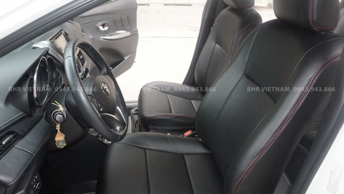 Bọc ghế da công nghiệp ô tô Toyota Yaris: Cao cấp, Form mẫu chuẩn, mẫu mới nhất